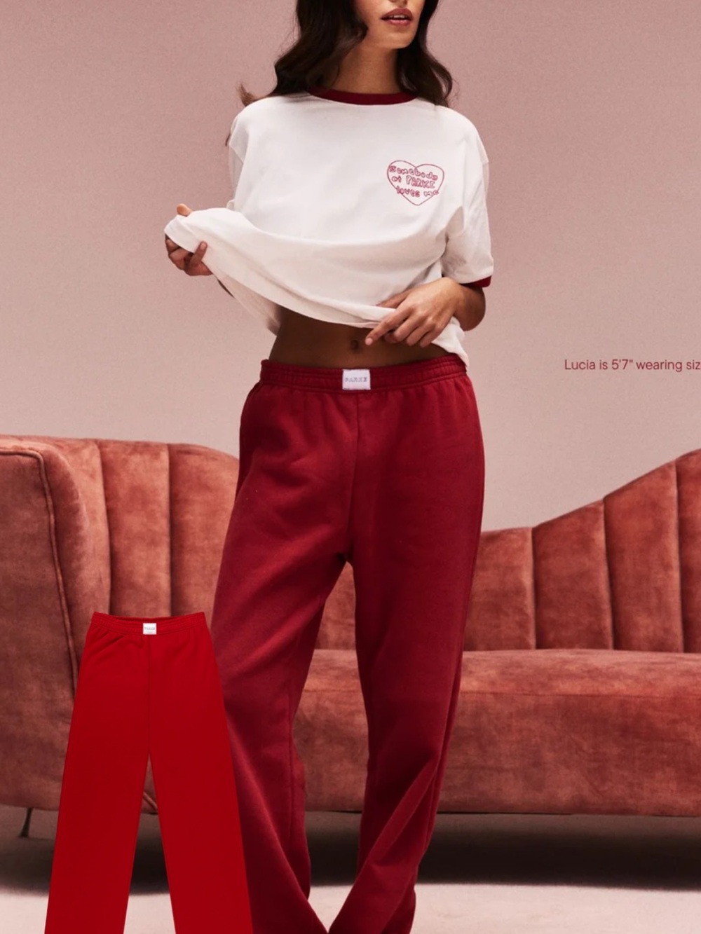 Parke boxer sweatpants
